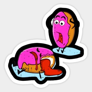 Funny Donut Sticker